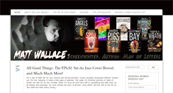 Desktop Screenshot of matt-wallace.com